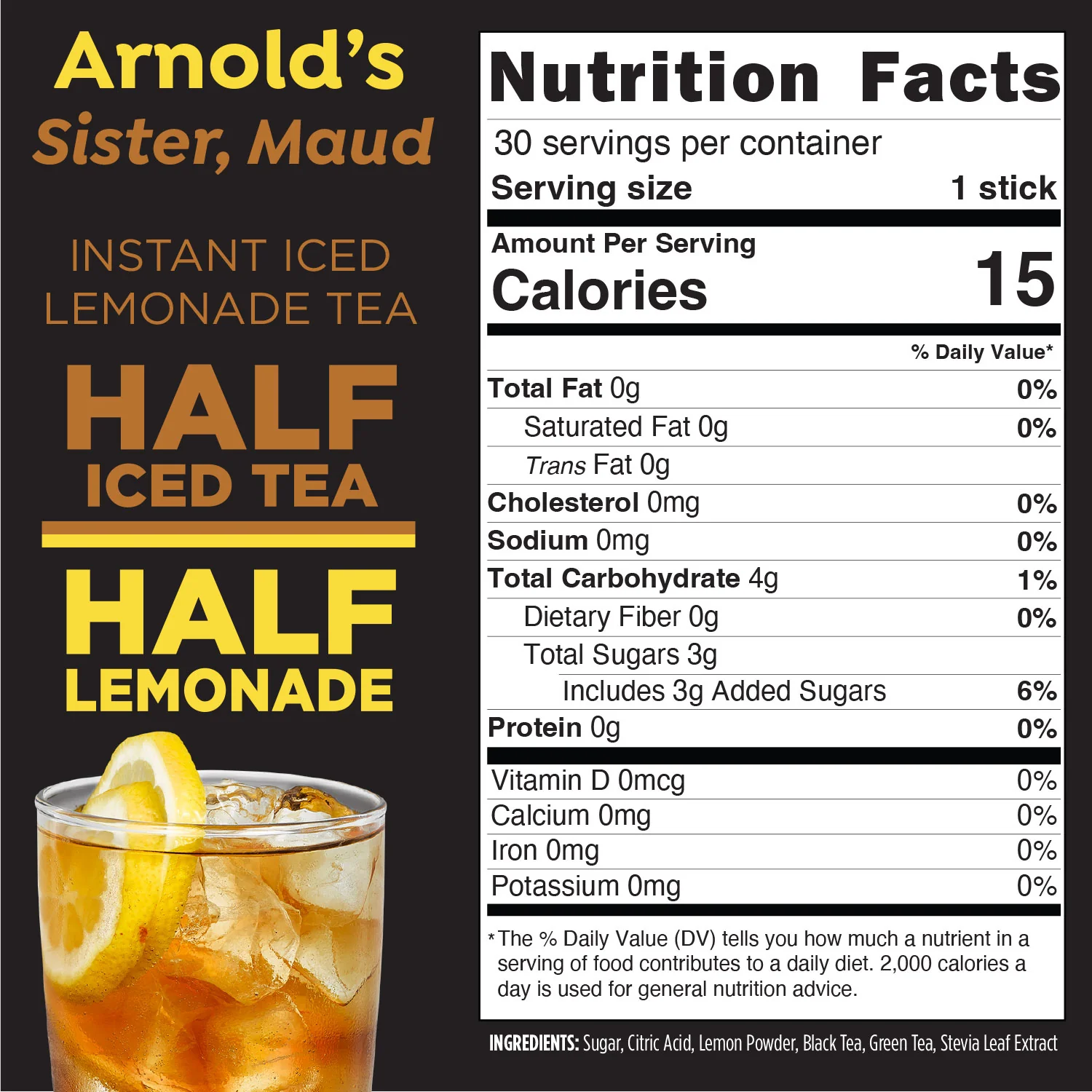 Maud's Iced Tea Variety Pack Instant Sticks - Image 5