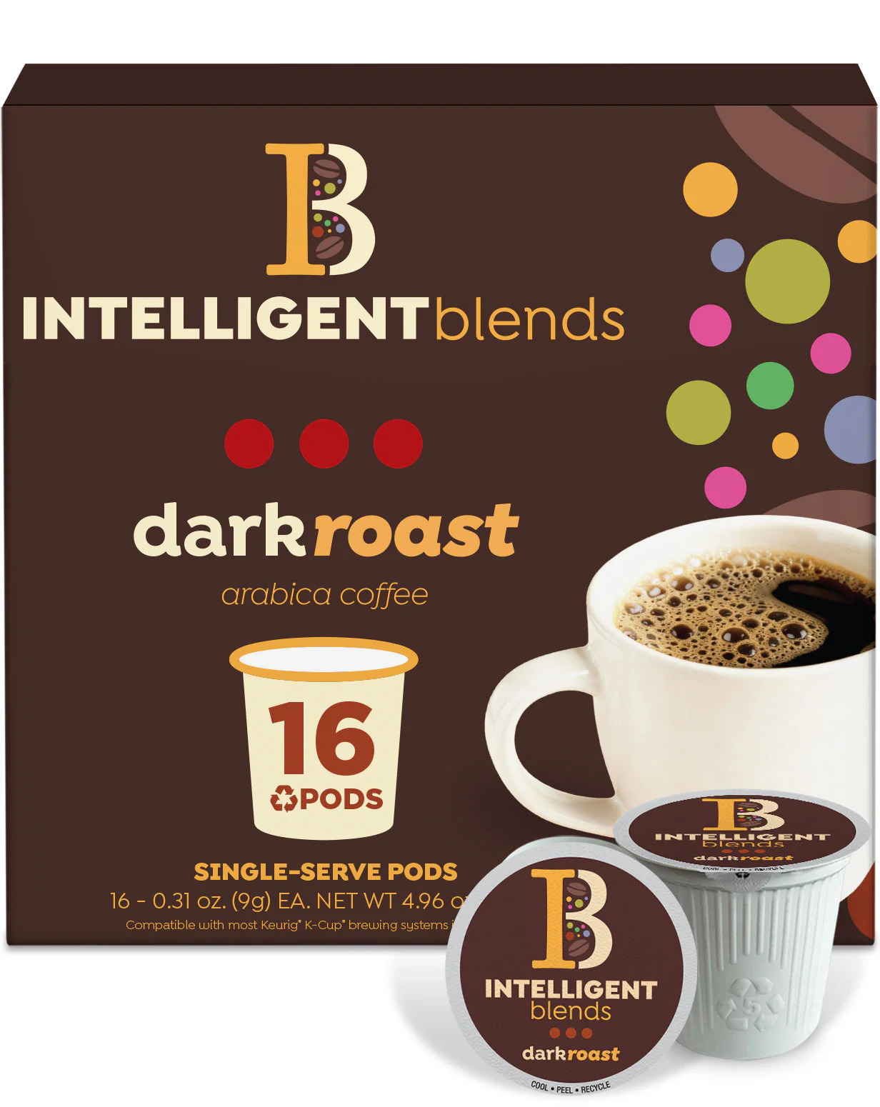 Intelligent Blends Dark Roast Coffee Pods - Image 3
