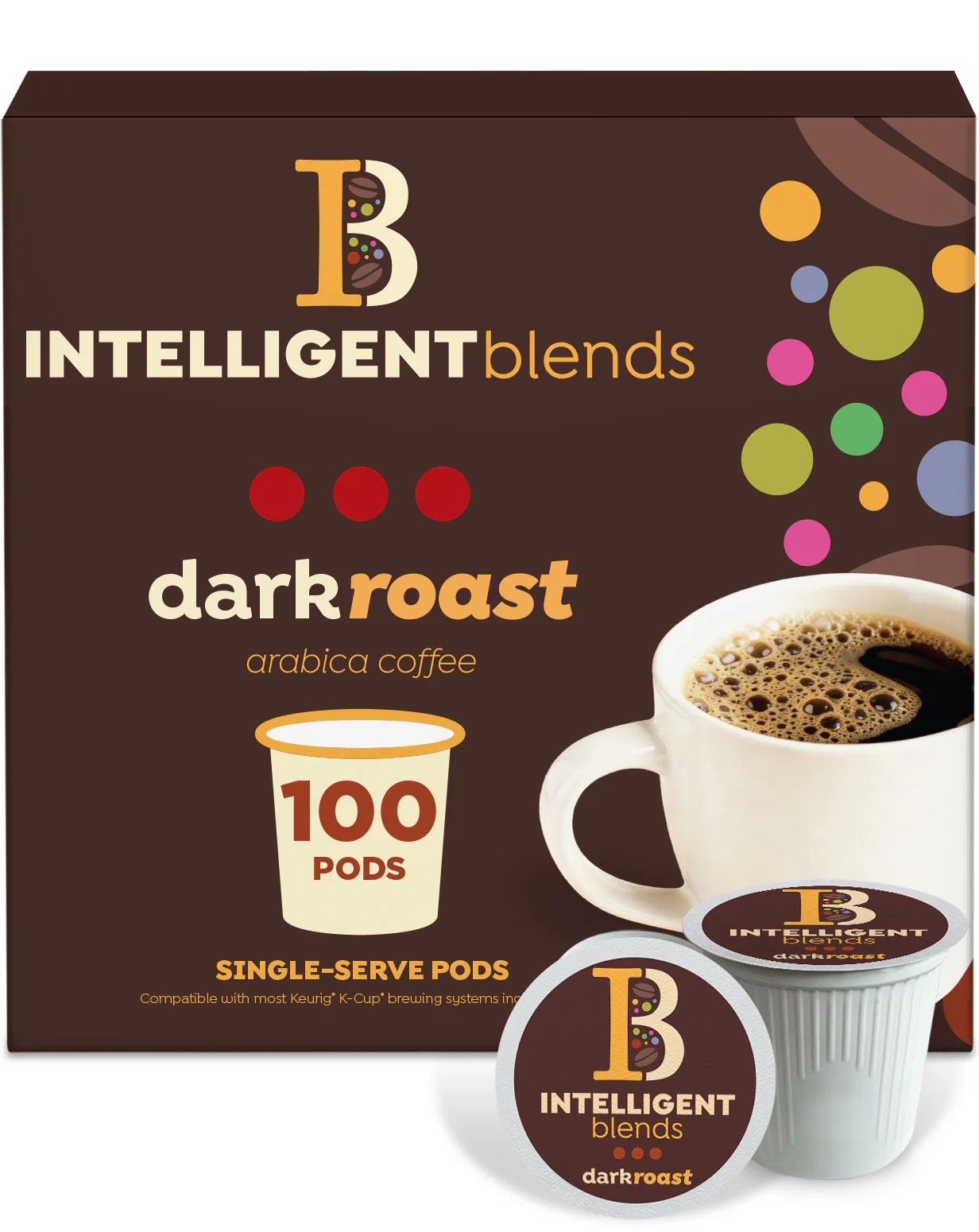 Intelligent Blends Dark Roast Coffee Pods - Image 5