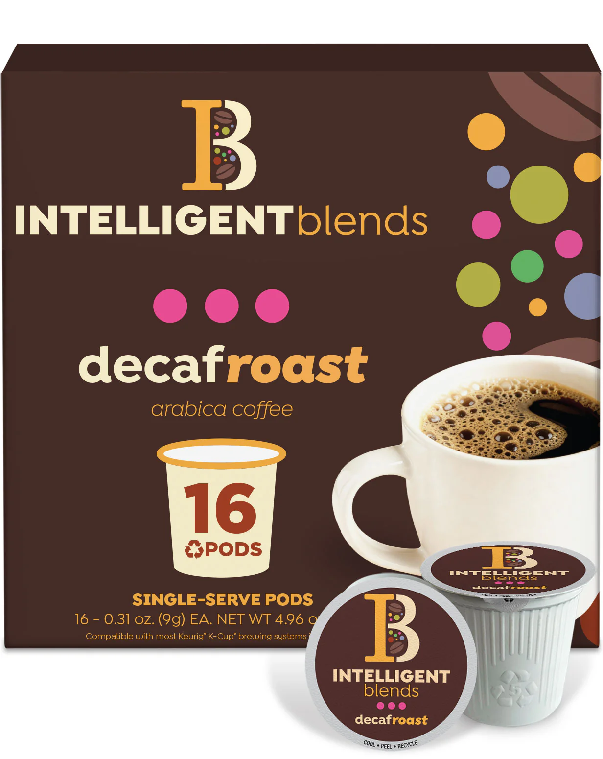 Intelligent Blends Decaf Coffee Pods - Image 3