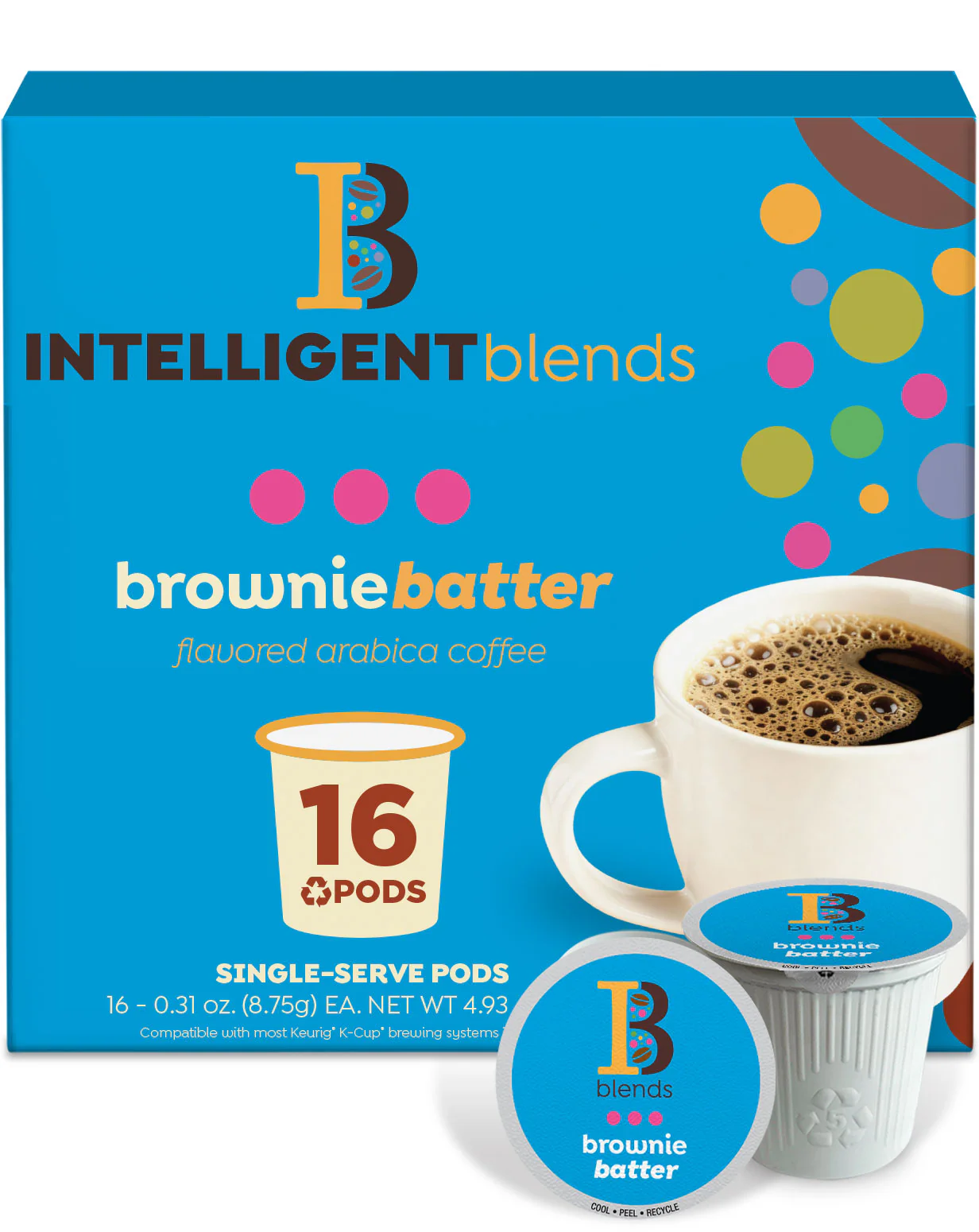 Intelligent Blends Brownie Batter Coffee Pods - Image 3