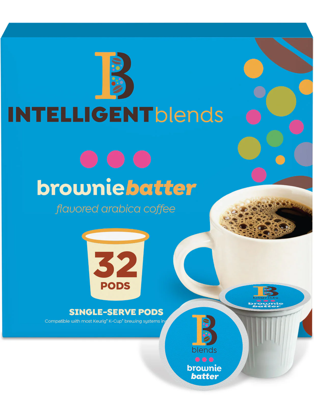 Intelligent Blends Brownie Batter Coffee Pods - Image 4