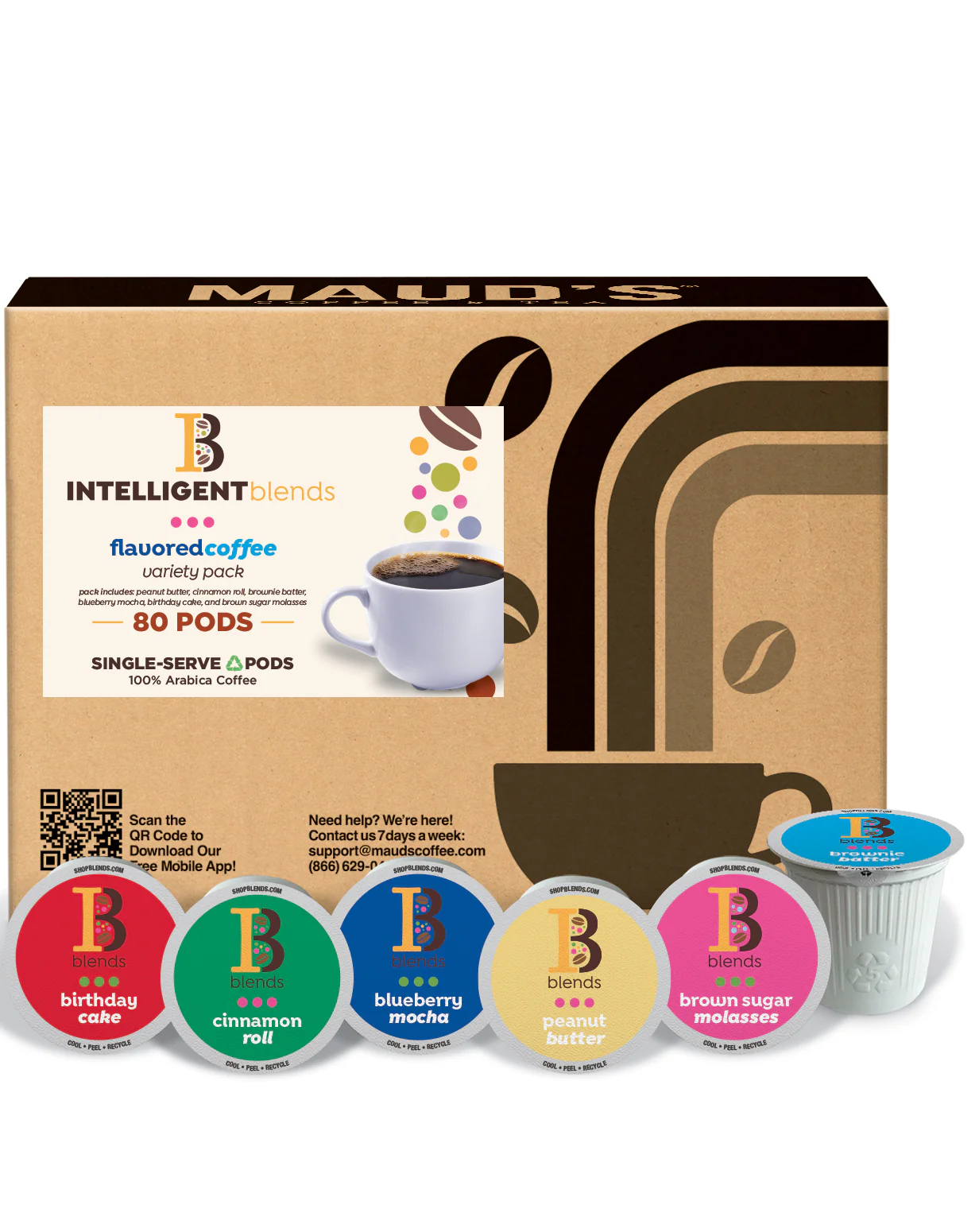 Intelligent Blends Flavored Coffee Variety Pack - 80ct - Image 4