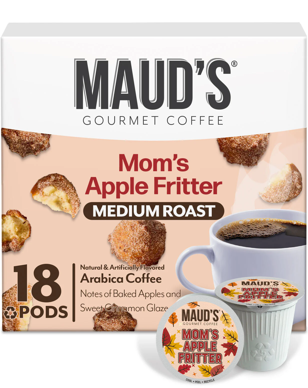 Maud's Apple Fritter Coffee Pods - Image 3