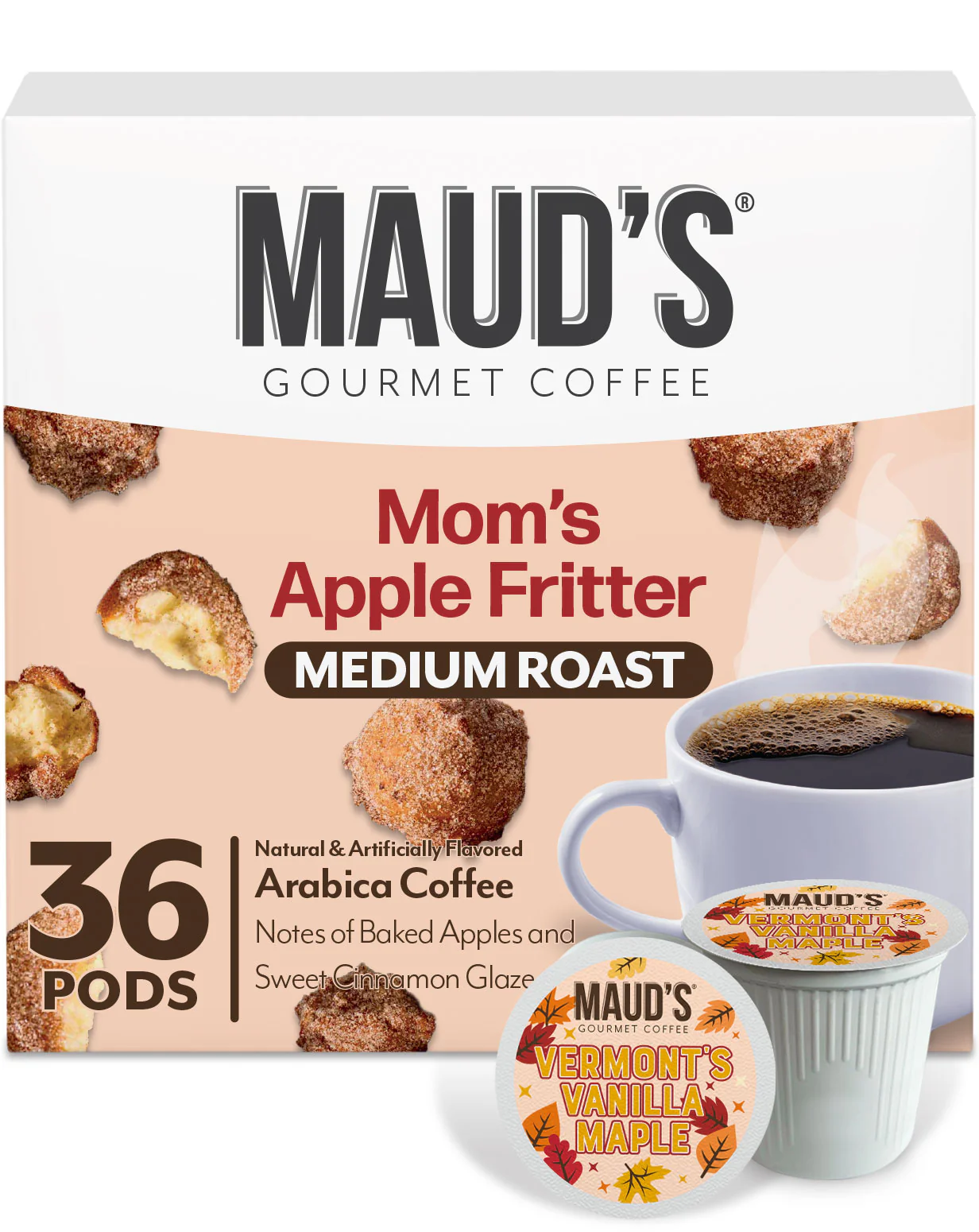 Maud's Apple Fritter Coffee Pods - Image 4