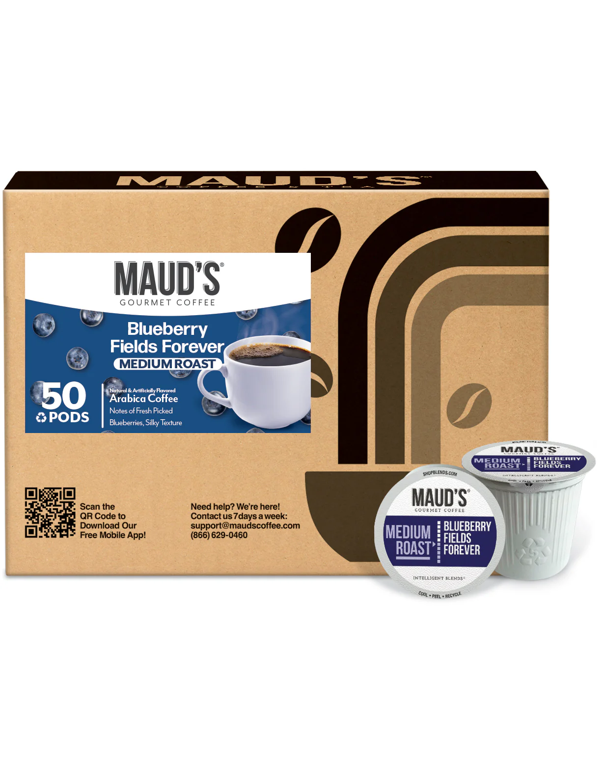 Maud's Blueberry Flavored Coffee Pods - Image 5