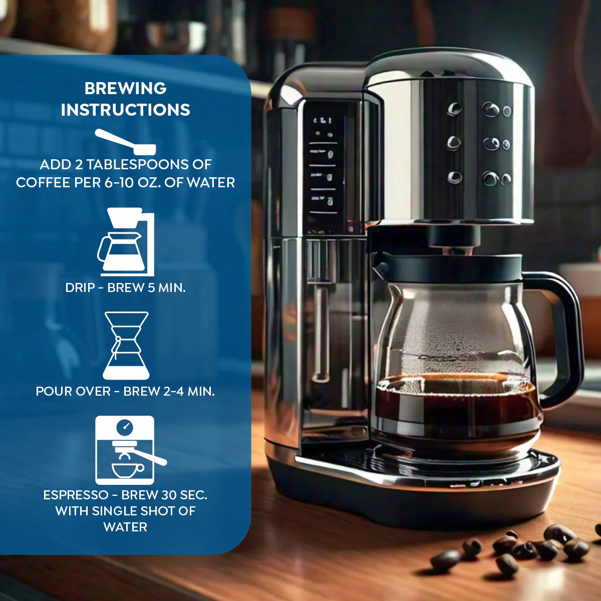 Maud's Blueberry Flavored Ground Coffee - Image 4