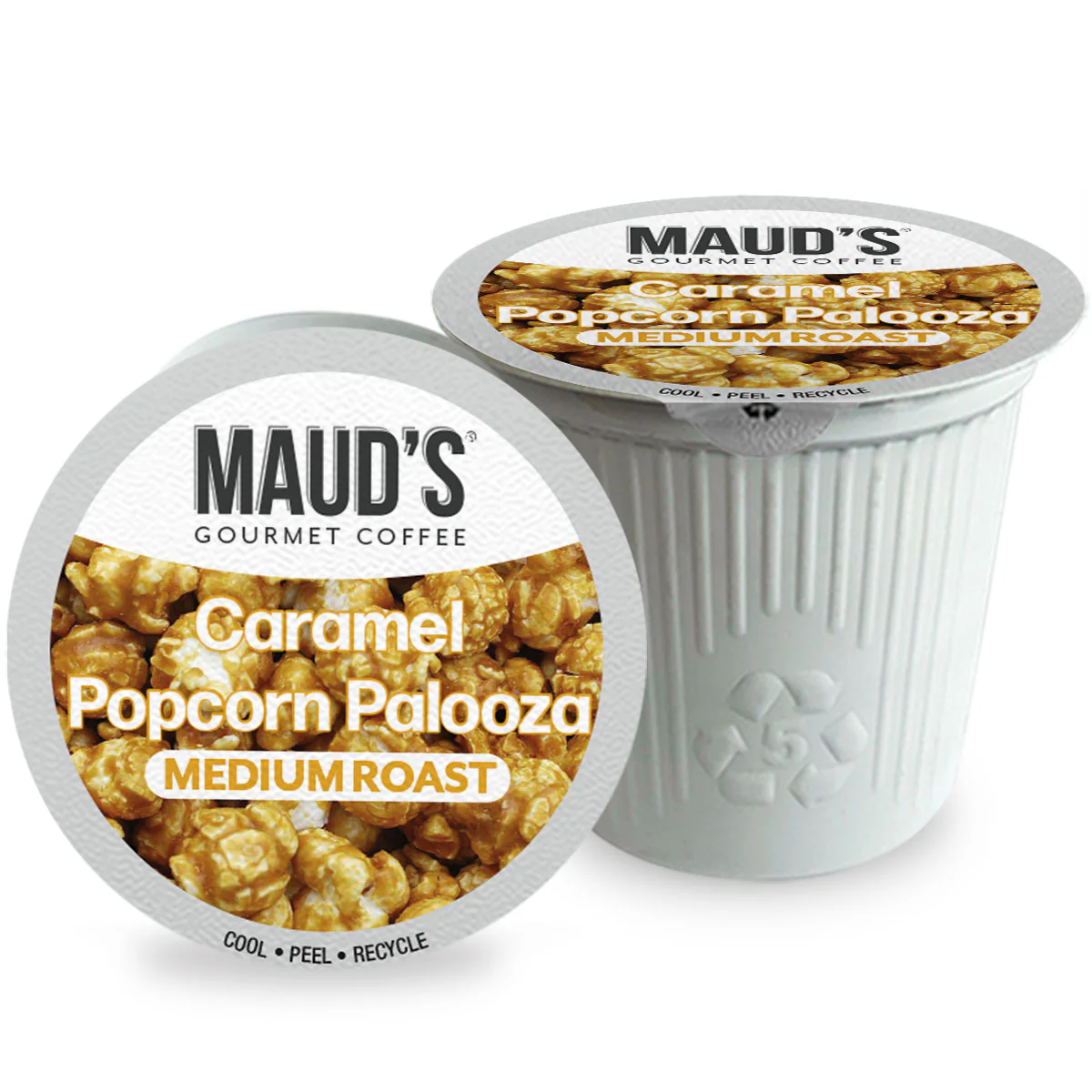 Maud's Caramel Popcorn Flavored Coffee Pods - Image 2