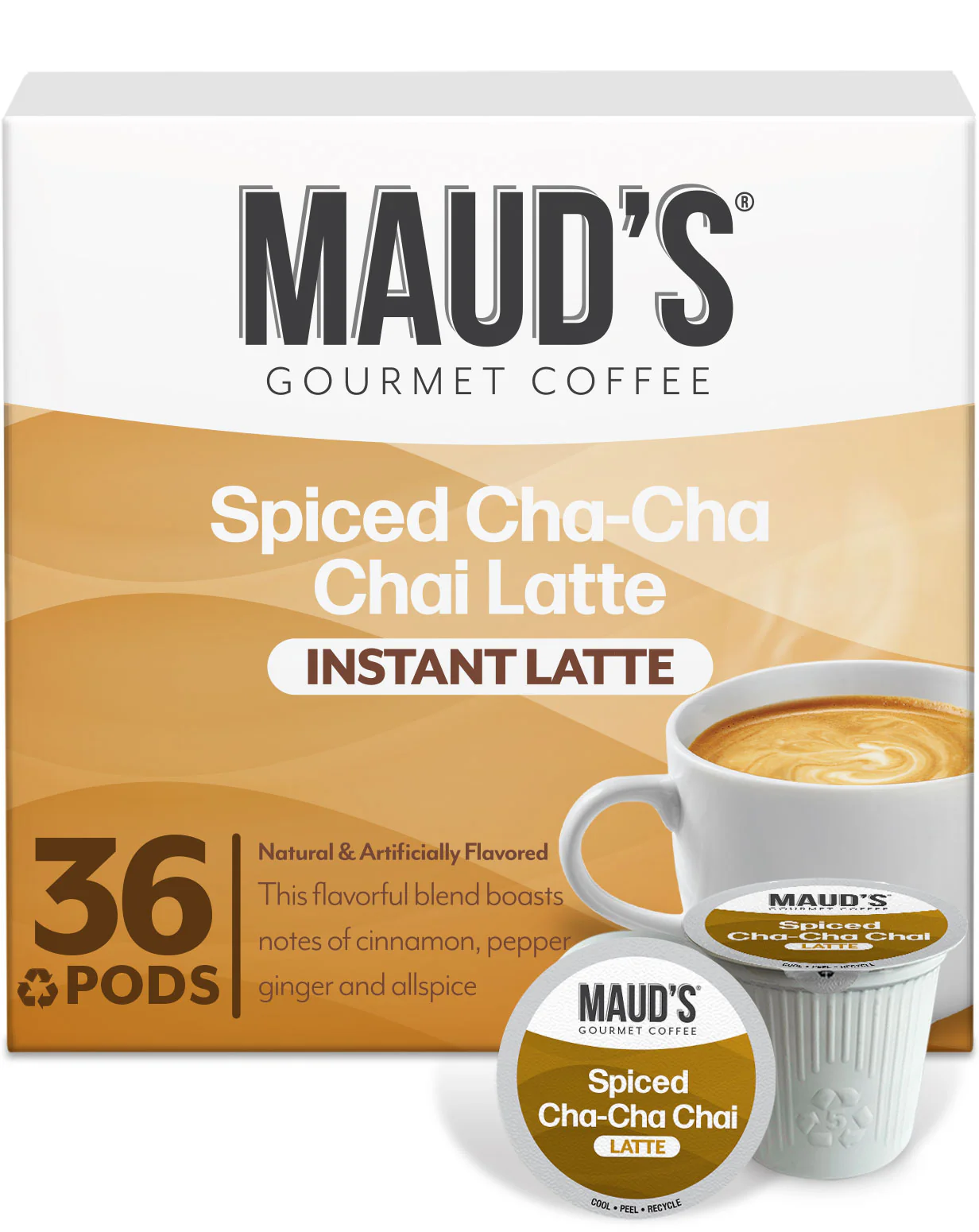 Maud's Chai Tea Latte Pods - Image 4