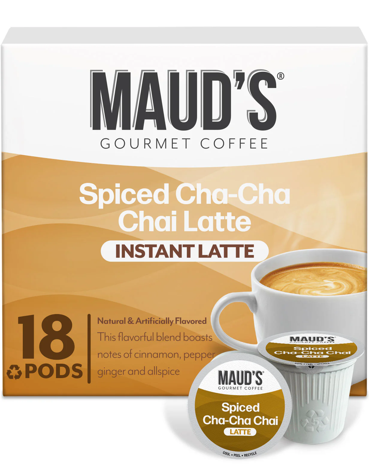 Maud's Chai Tea Latte Pods - Image 5