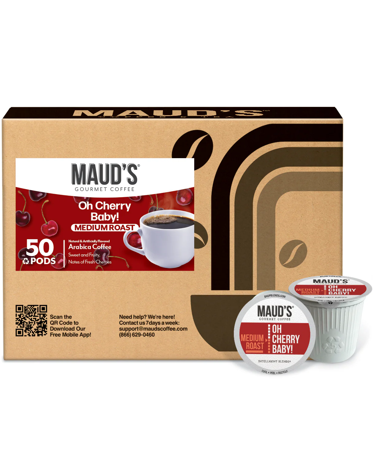 Maud's Cherry Flavored Coffee Pods - Image 5