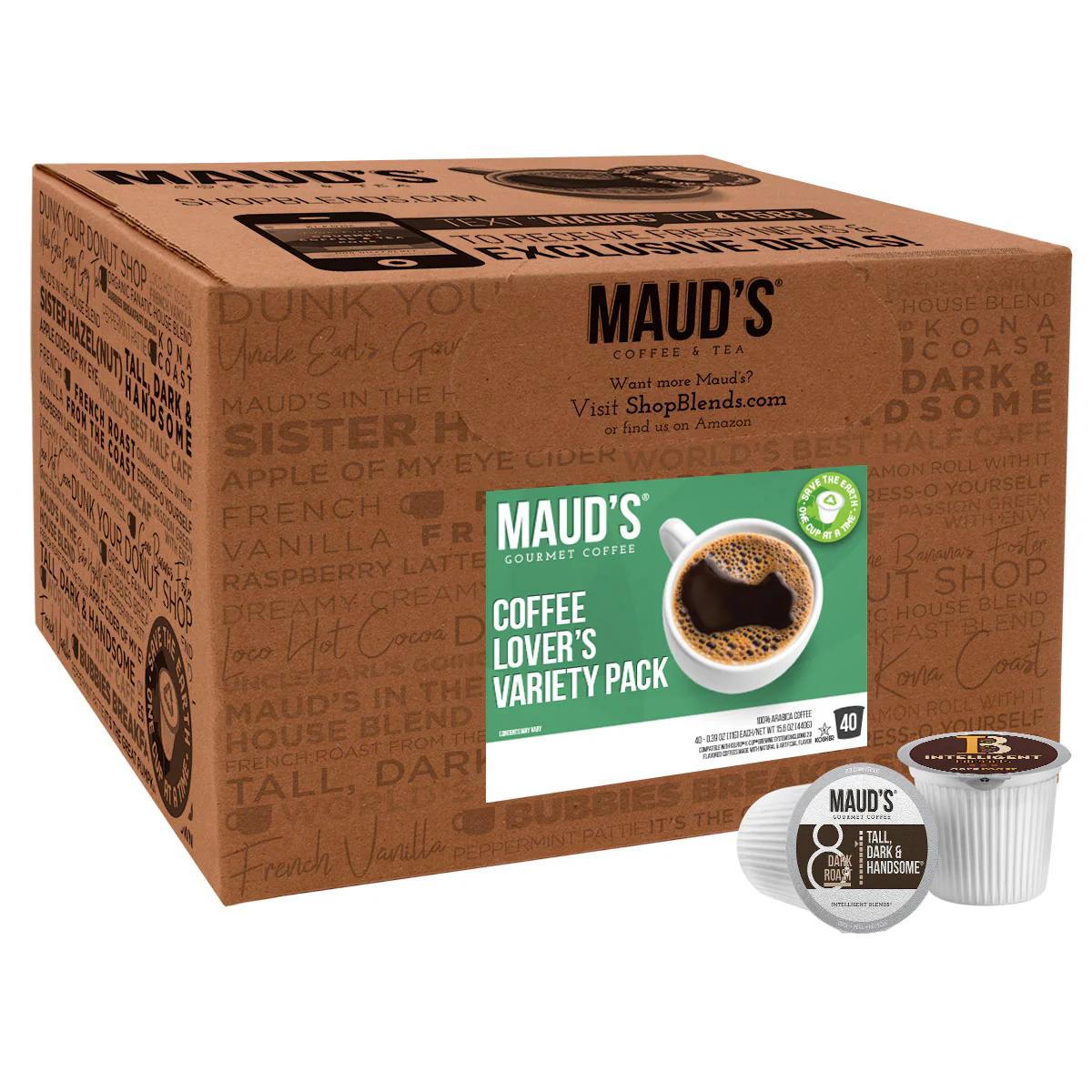 Maud's Coffee Lover's Variety Pack - 40ct - Image 3