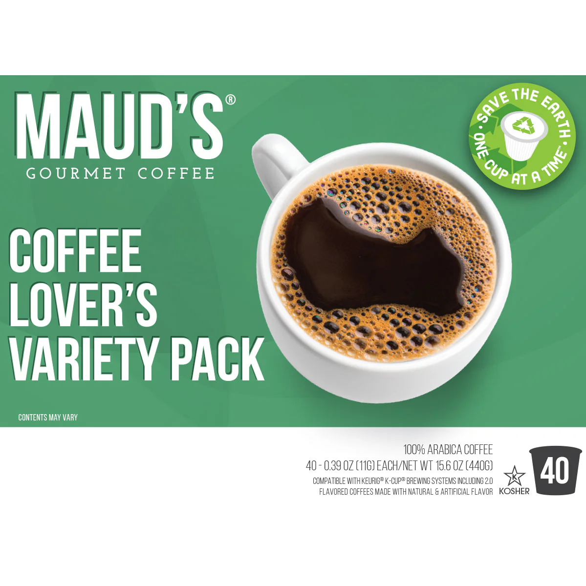 Maud's Coffee Lover's Variety Pack - 40ct - Image 4
