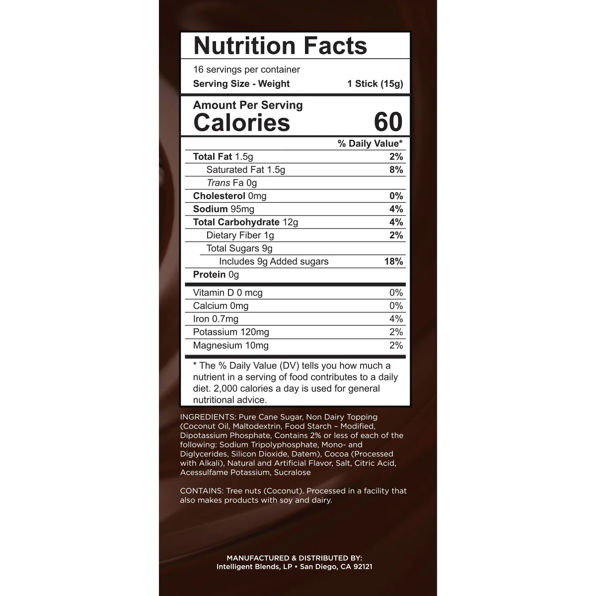 Maud's Dark Hot Chocolate Instant Sticks - Image 3