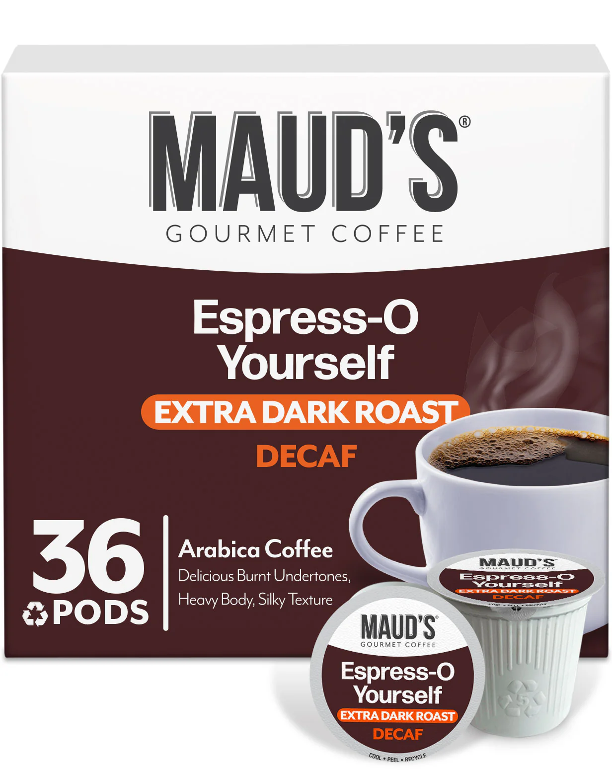 Maud's Decaf Espresso Coffee Pods - Image 4