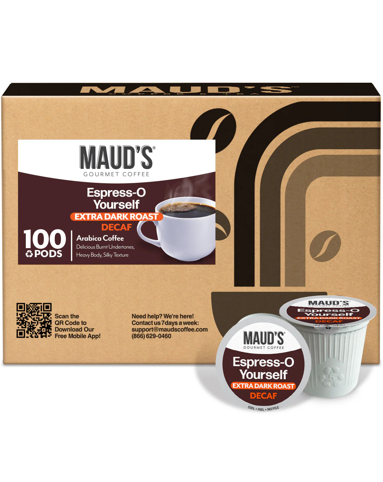 Maud's Decaf Espresso Coffee Pods - Image 6