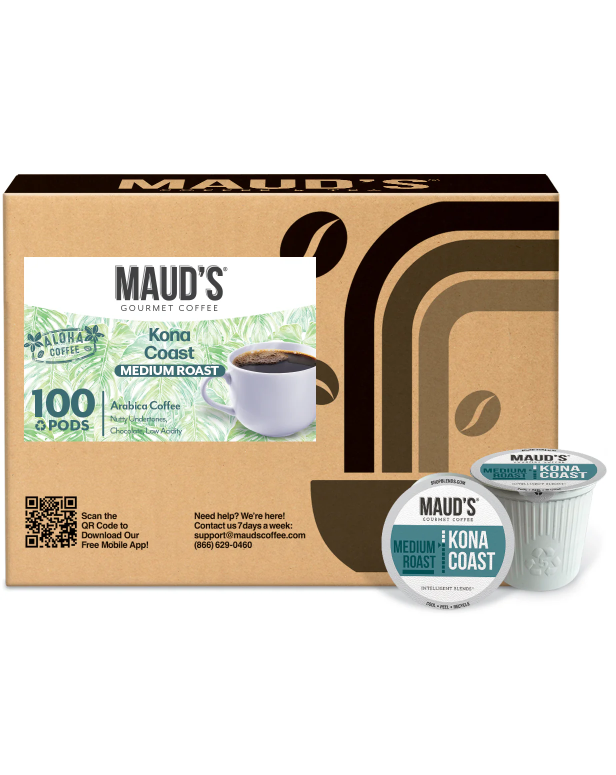 Maud's Decaf Kona Blend Coffee Pods - Image 6
