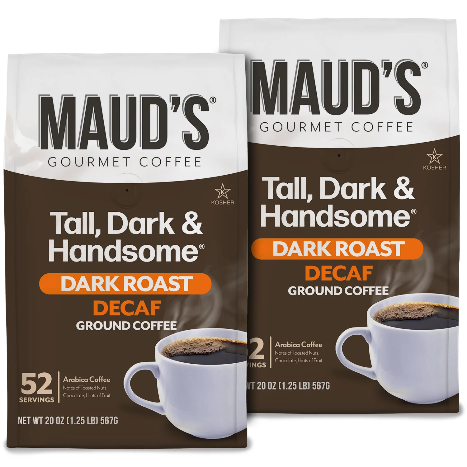 Maud's Decaf Dark Roast Ground Coffee - Image 5