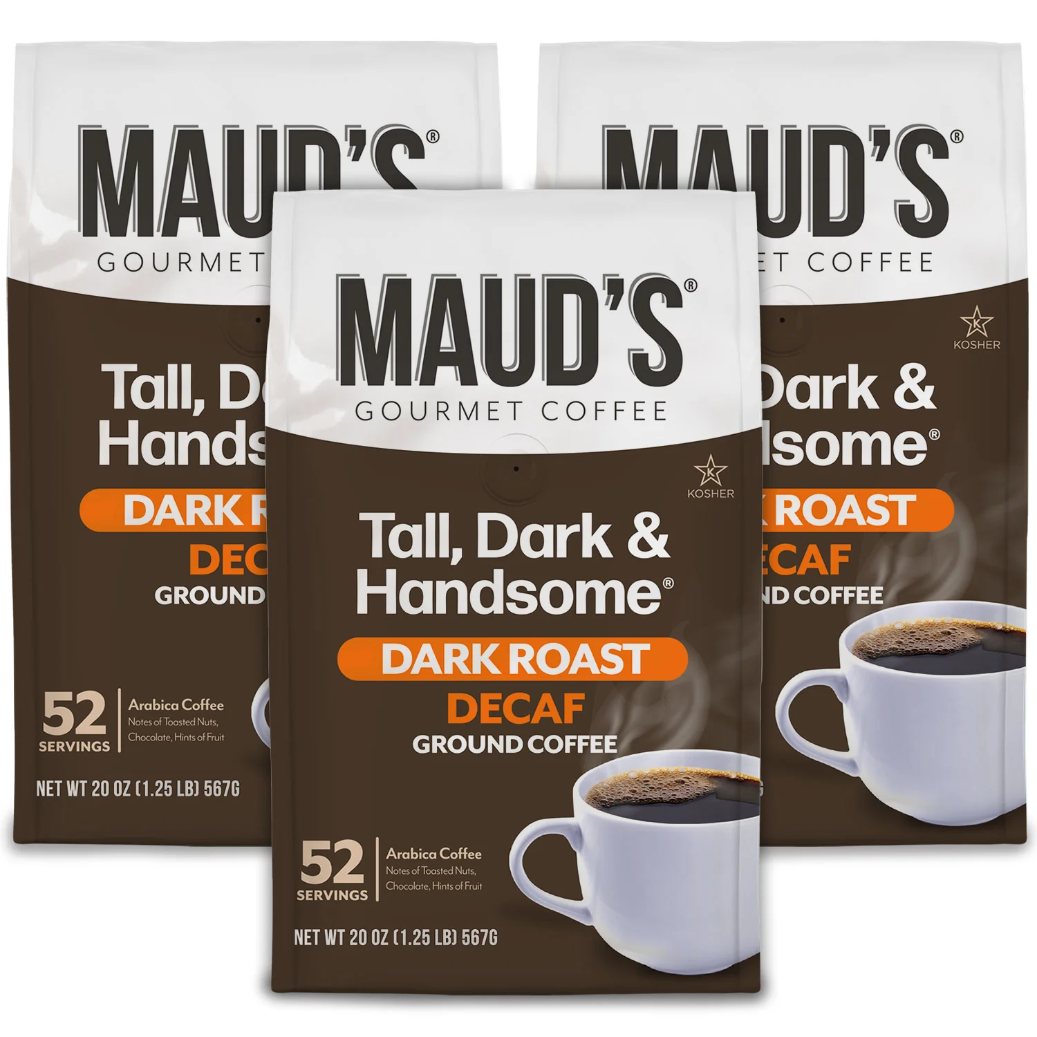 Maud's Decaf Dark Roast Ground Coffee - Image 6
