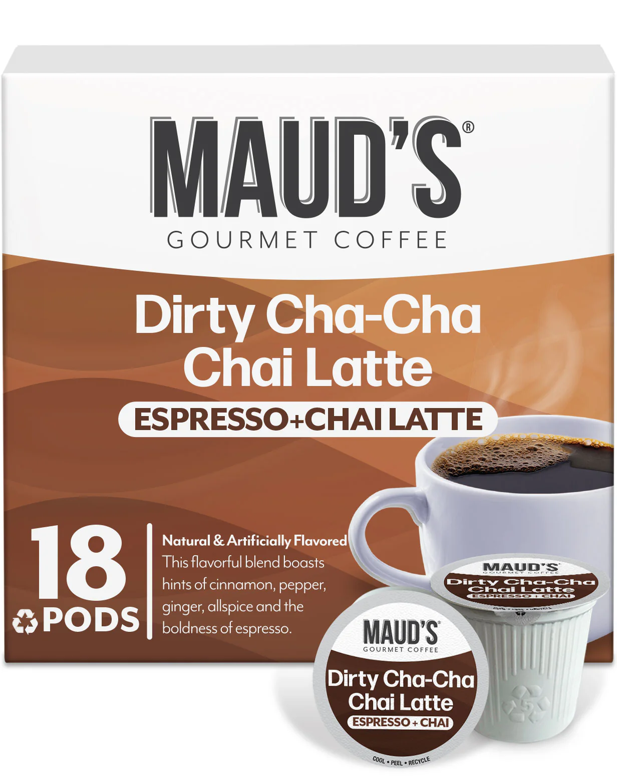 Maud's Espresso Chai Tea Latte Pods - Image 4