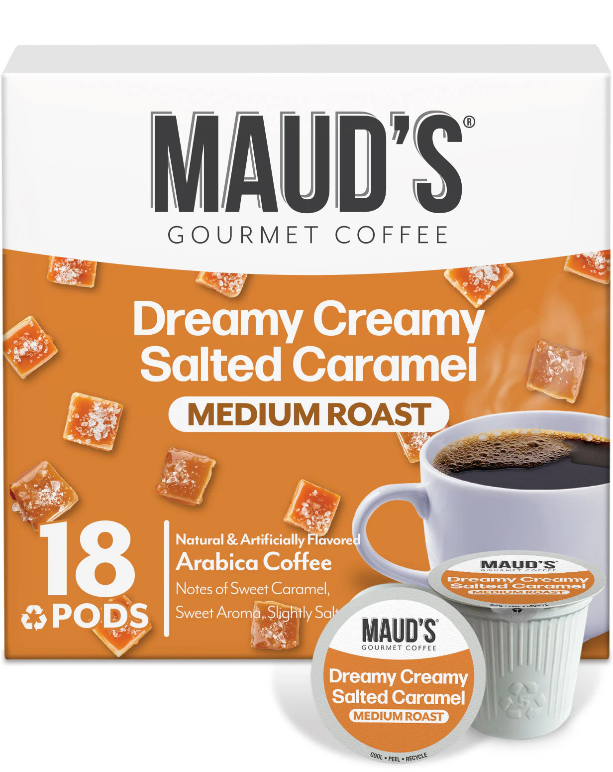 Maud's Salted Caramel Coffee Pods - Image 5