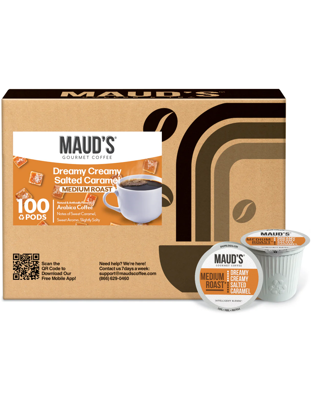 Maud's Salted Caramel Coffee Pods - Image 6