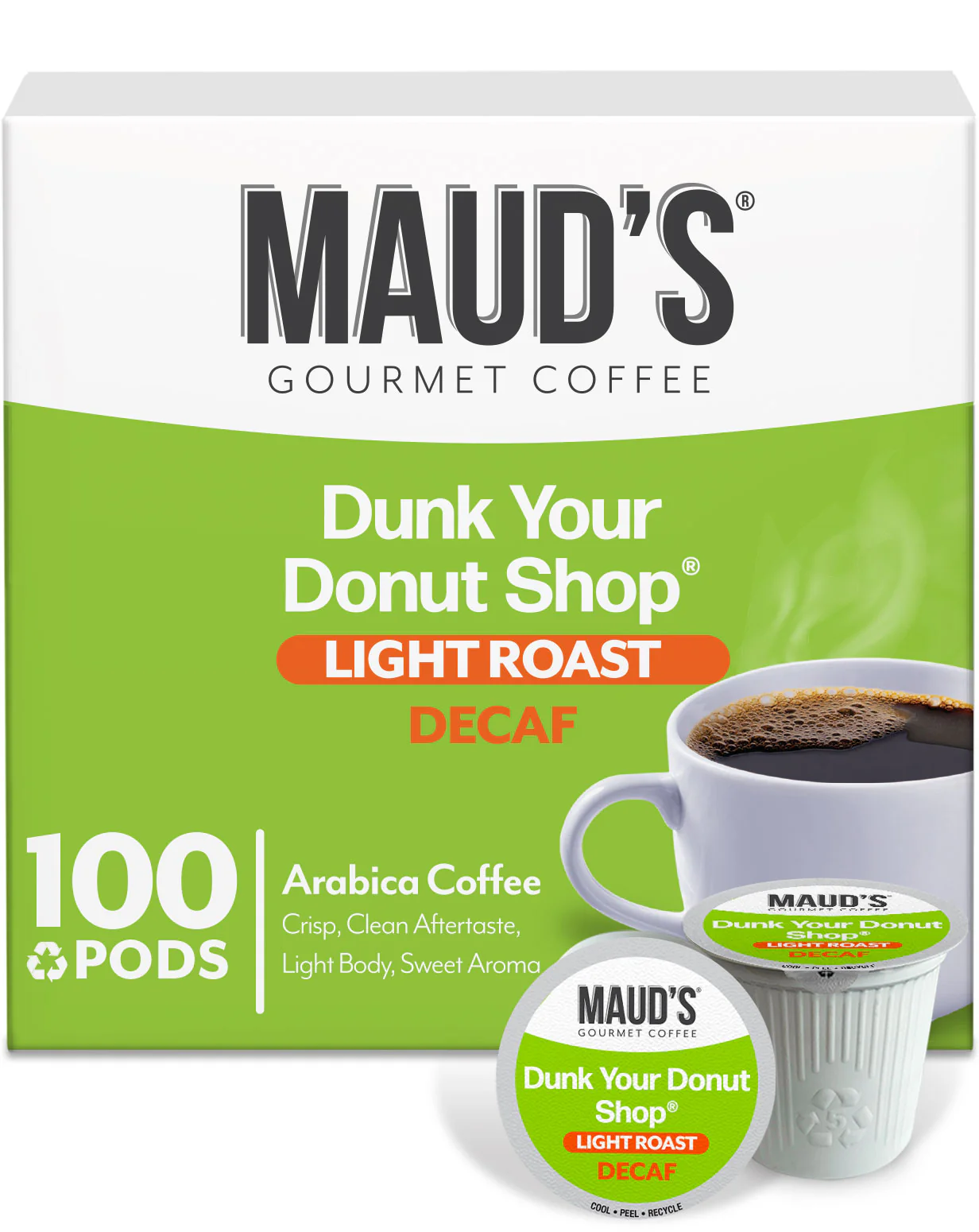 Maud's Decaf Donut Shop Coffee Pods - Image 3