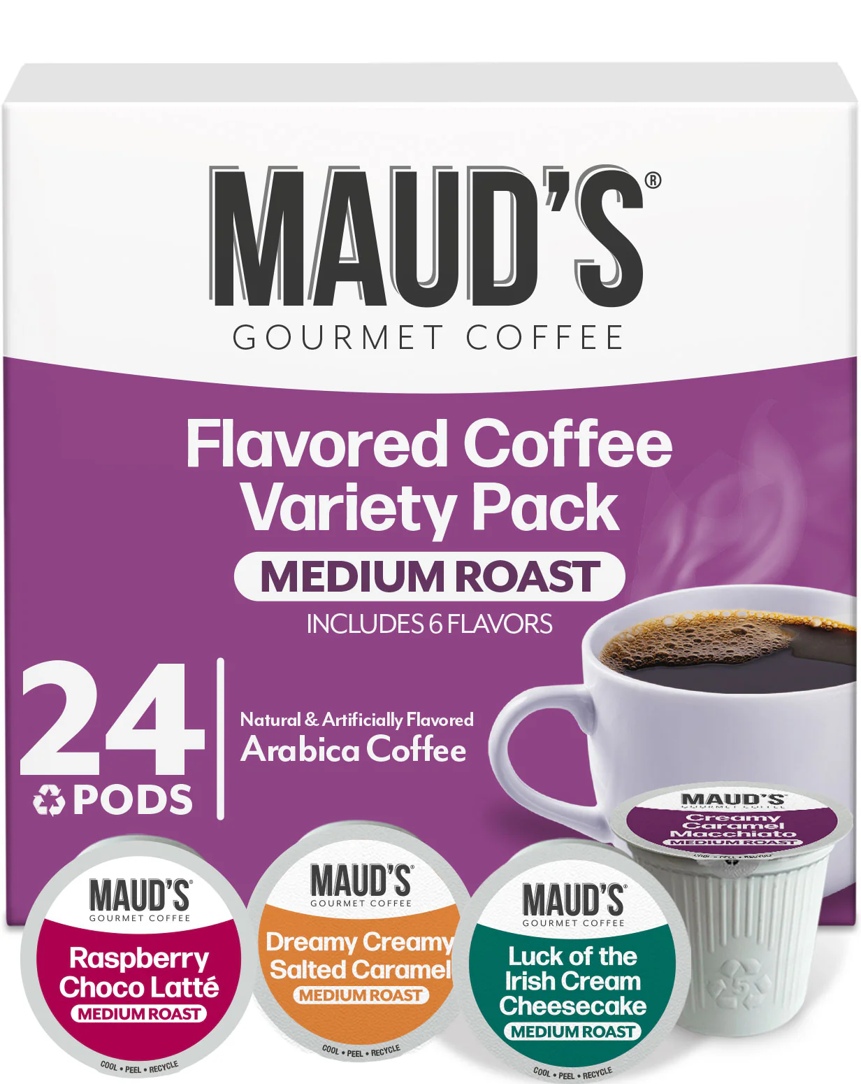 Maud's Flavored Coffee Pods Variety Pack - 24ct - Image 3