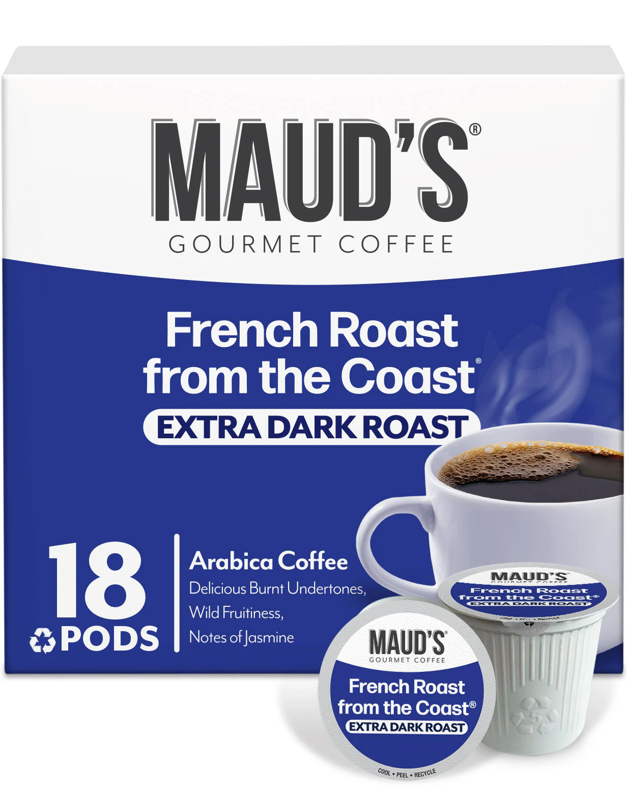 Maud's French Roast Coffee Pods - Image 5