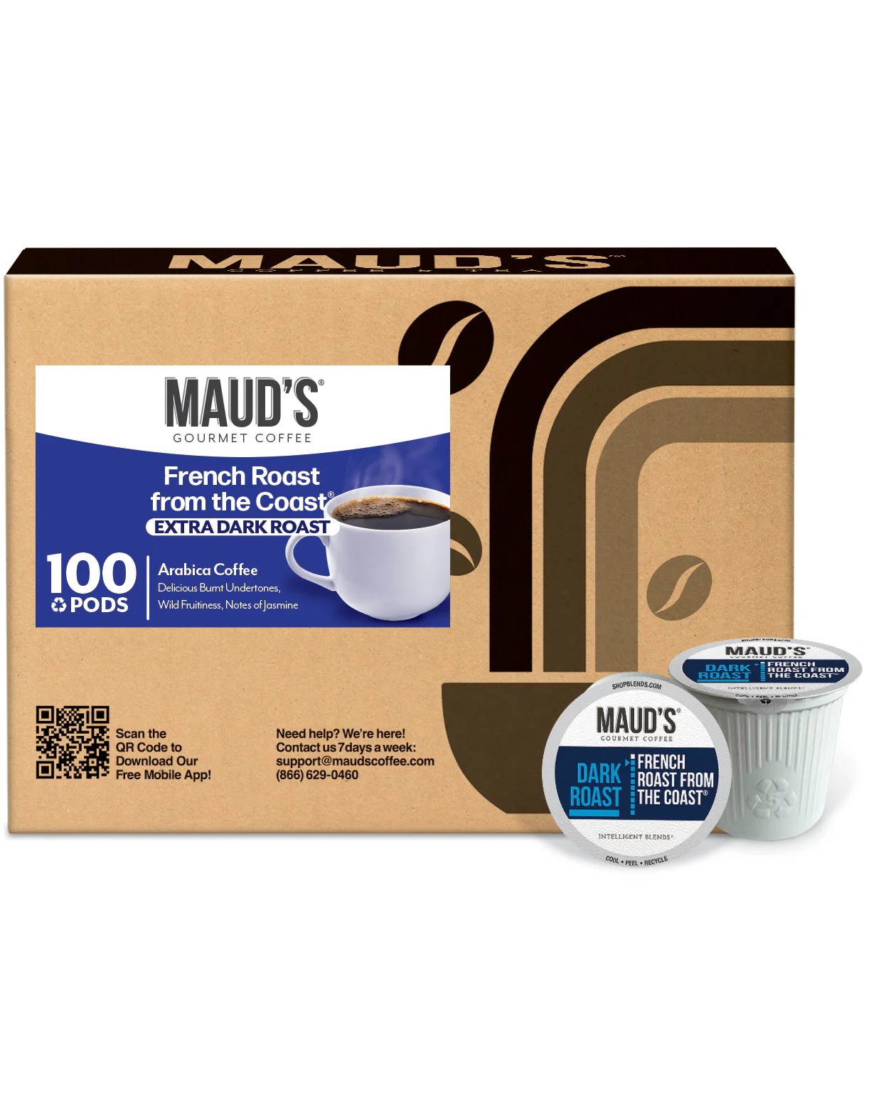 Maud's French Roast Coffee Pods - Image 6