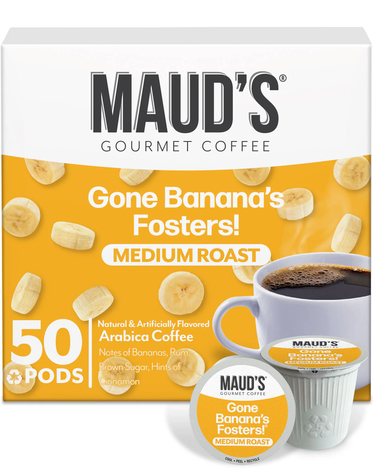 Maud's Banana Flavored Coffee Pods - Image 3