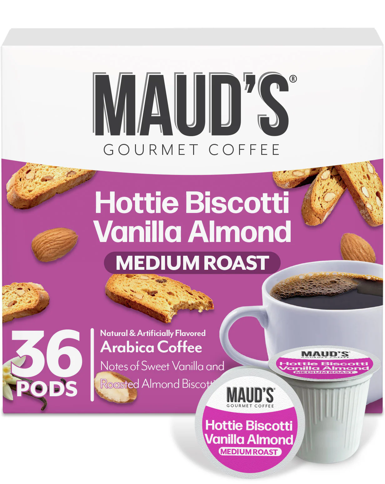 Maud's Almond Biscotti Coffee Pods - Image 4