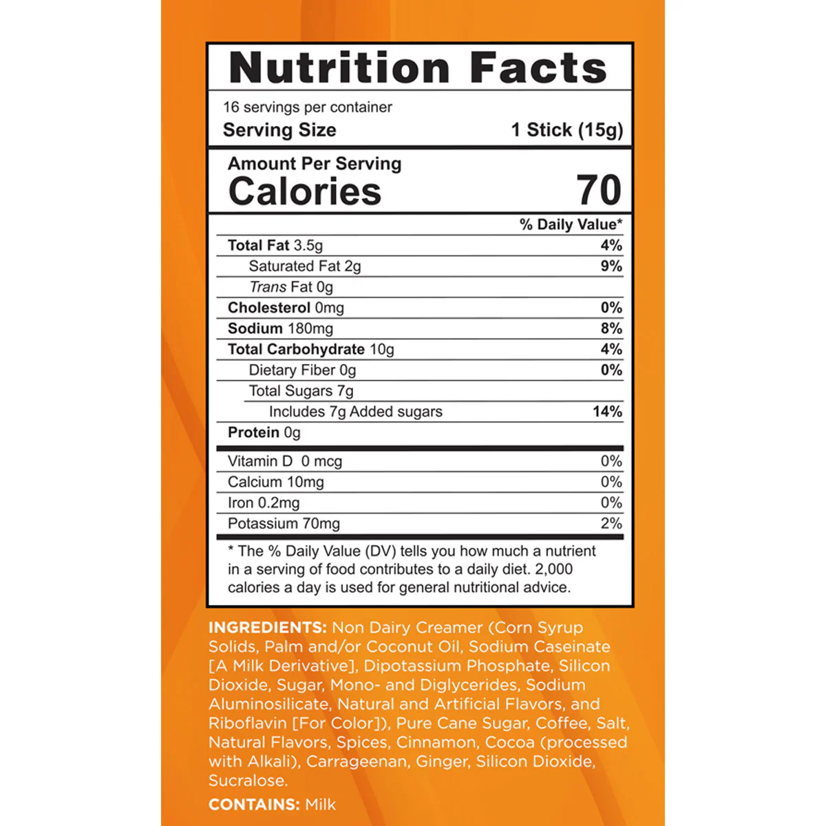 Maud's Pumpkin Coffee Instant Sticks - Image 3