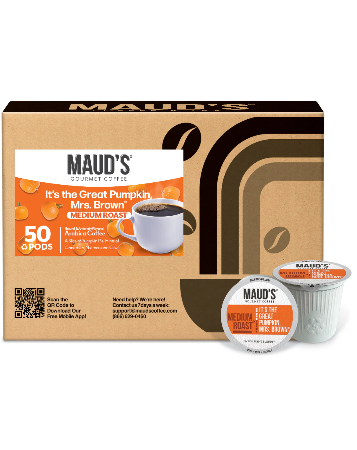Maud's Pumpkin Spice Flavored Coffee Pods - Image 3