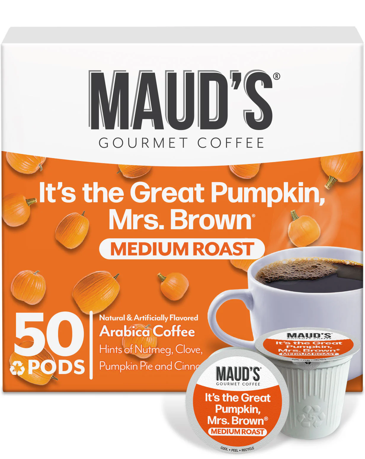 Maud's Pumpkin Spice Flavored Coffee Pods - Image 4
