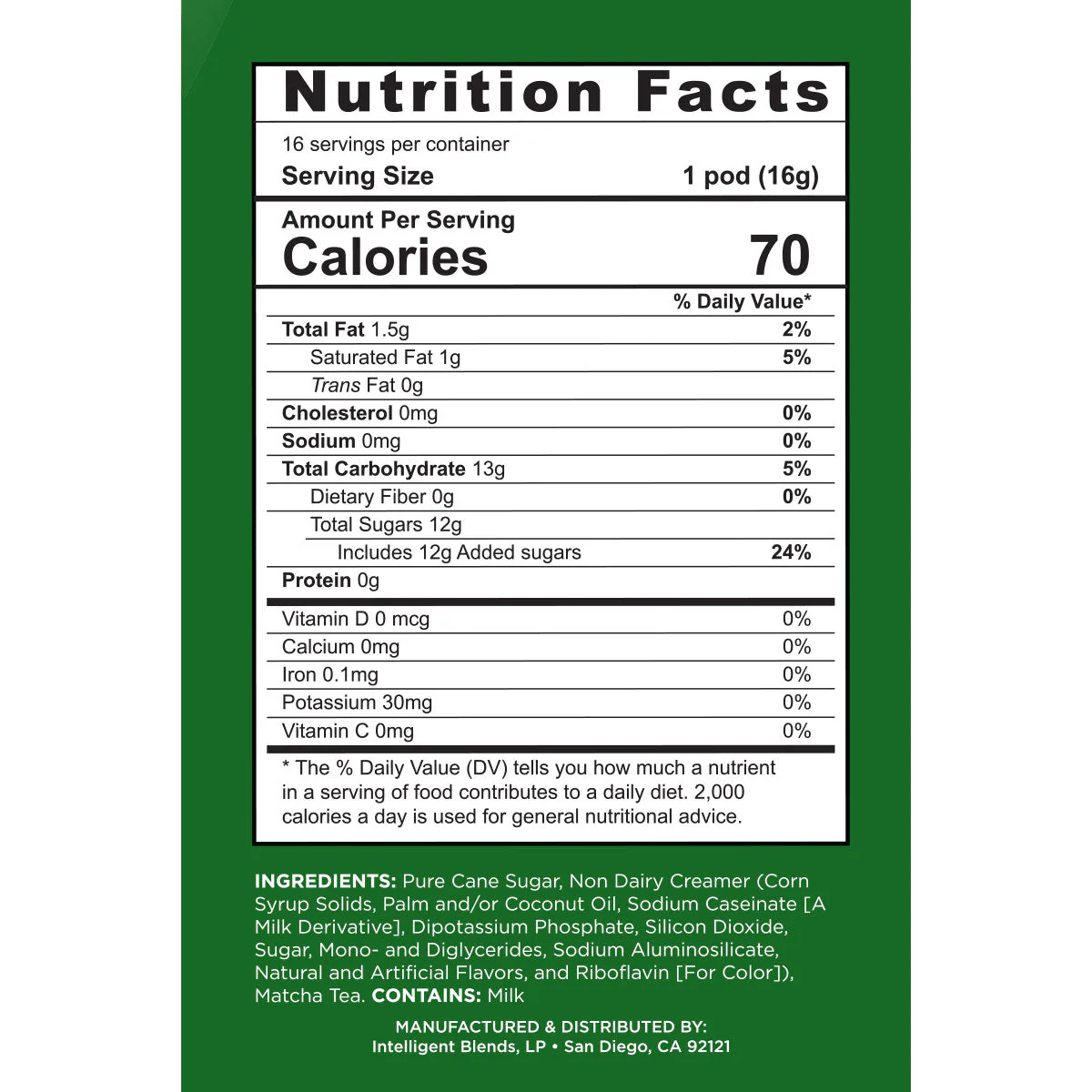 Maud's Matcha Tea Latte Pods - 32ct - Image 4