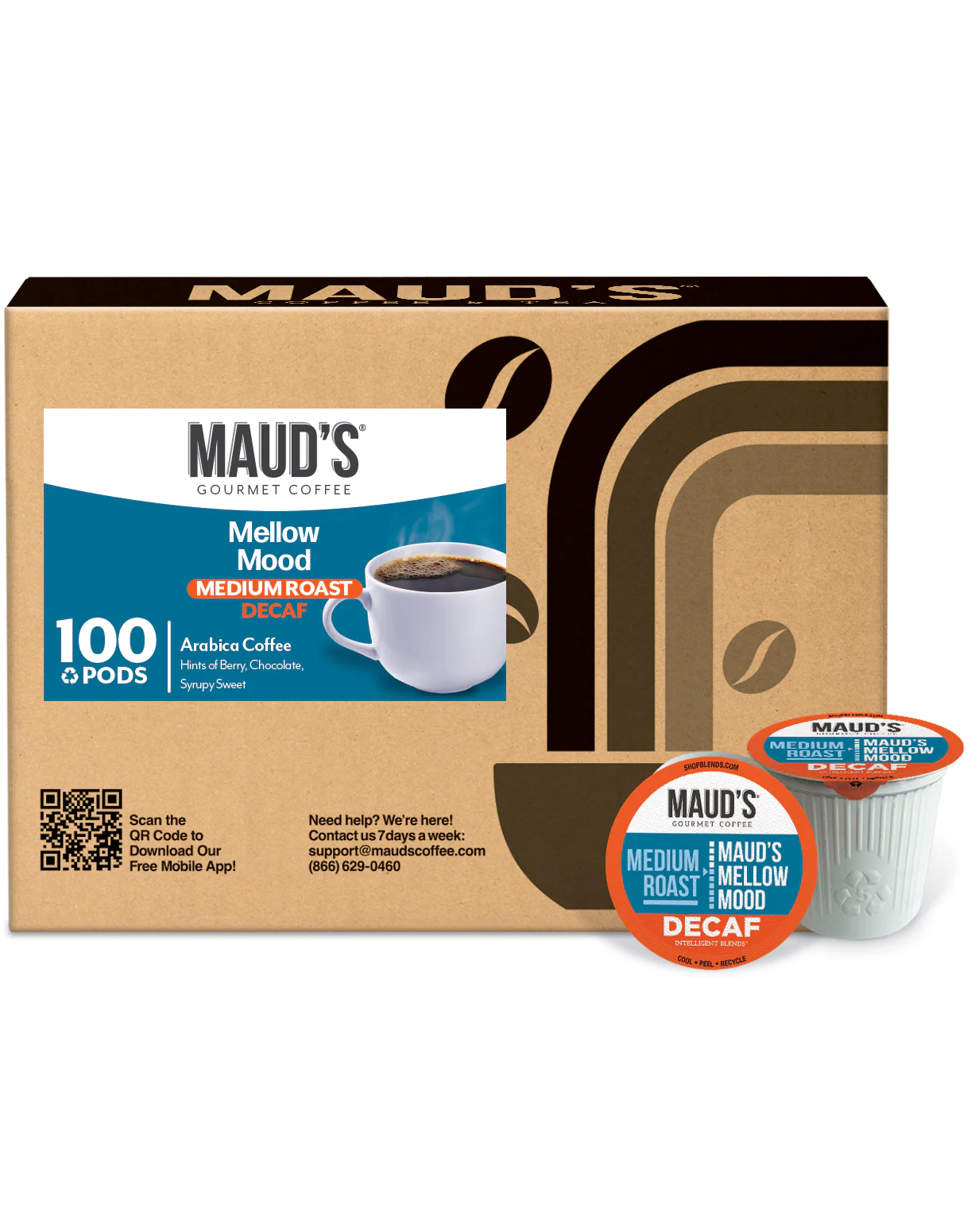 Maud's Decaf Medium Roast Coffee Pods - Image 6