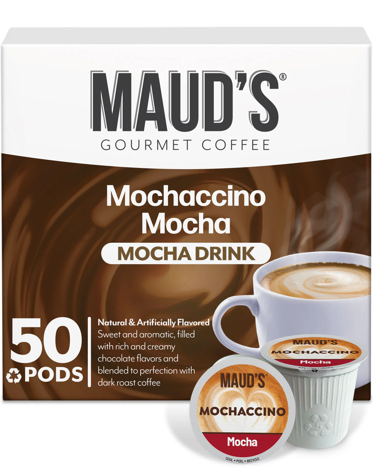 Maud's Chocolate Mocha Cappuccino Pods - Image 4