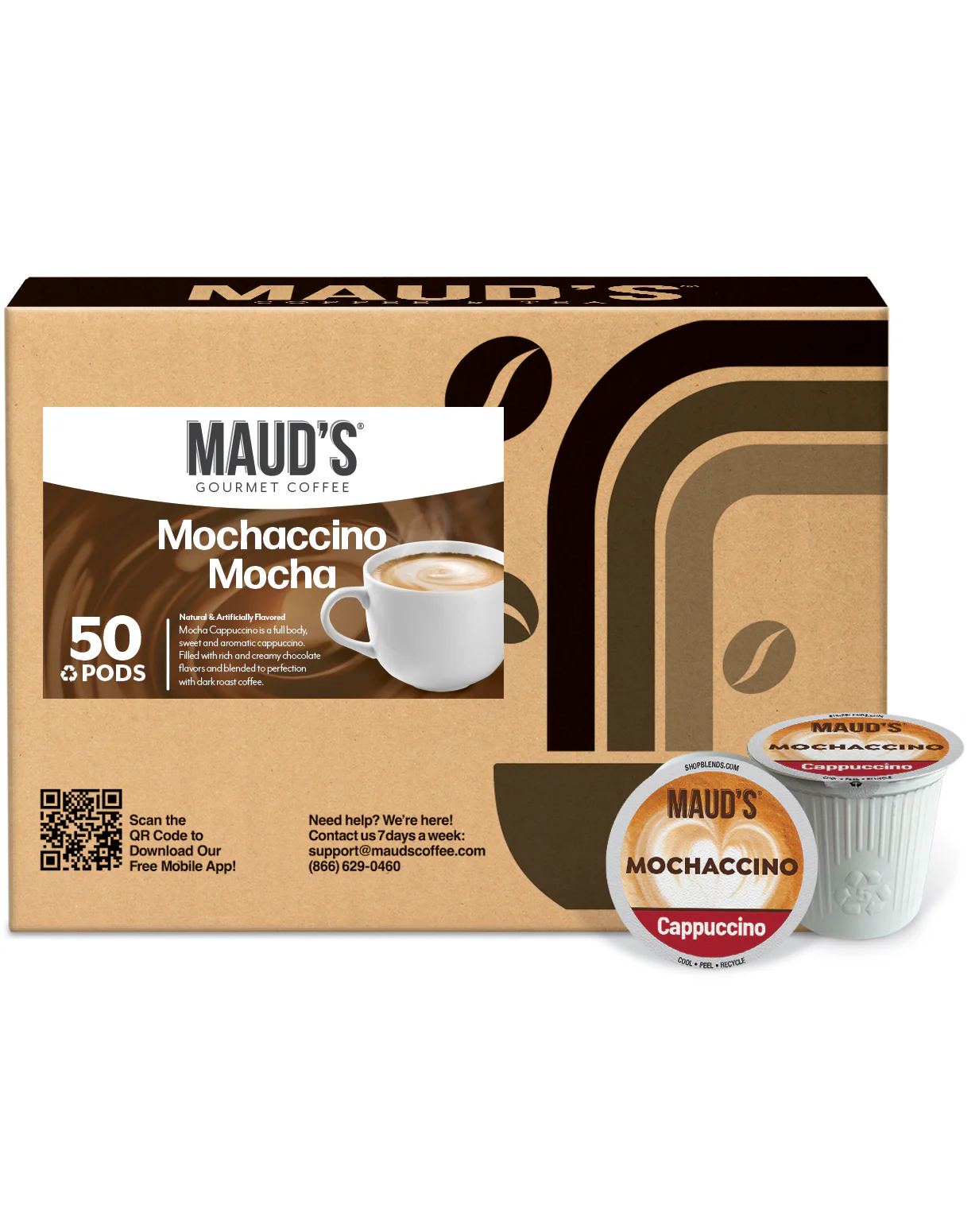Maud's Chocolate Mocha Cappuccino Pods - Image 6