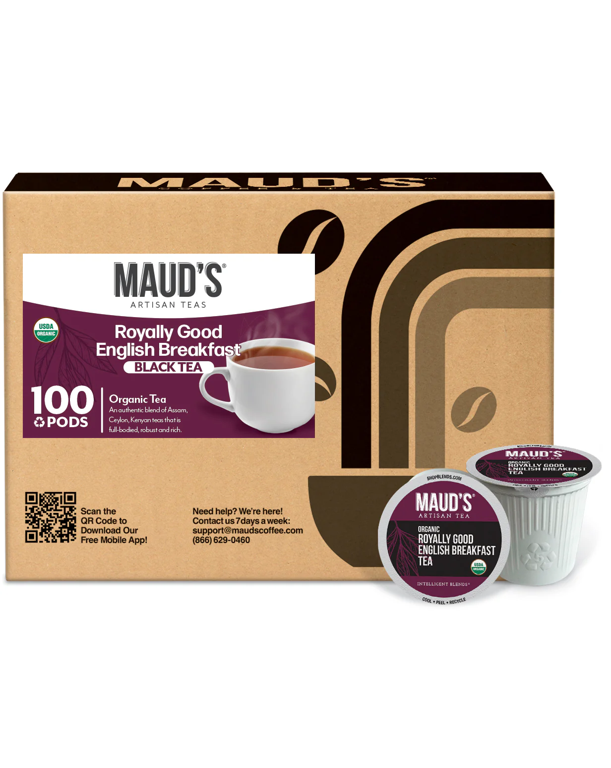 Maud's Organic English Breakfast Tea Pods - Image 5