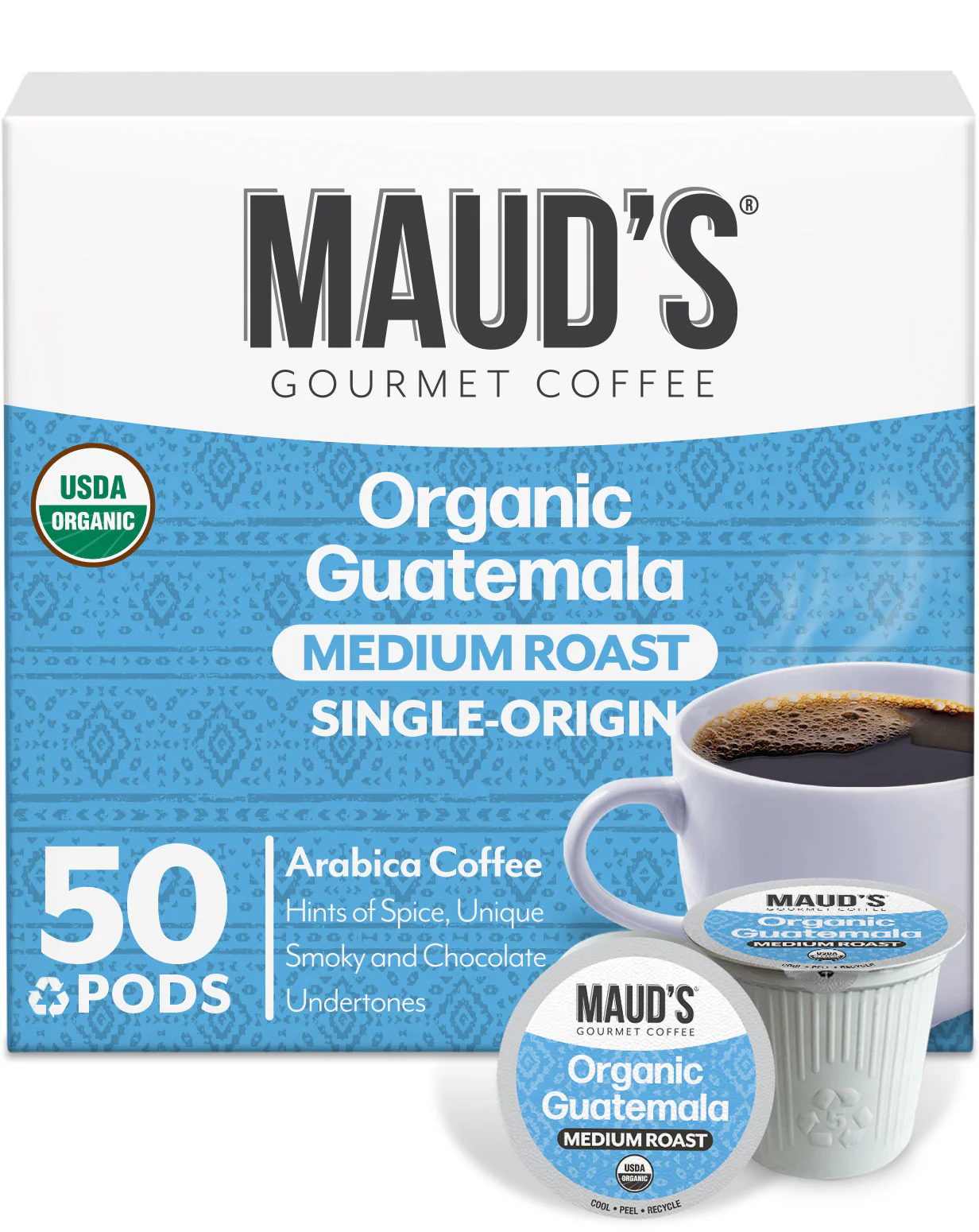 Maud's Organic Guatemala Medium Roast Coffee Pods - Image 3