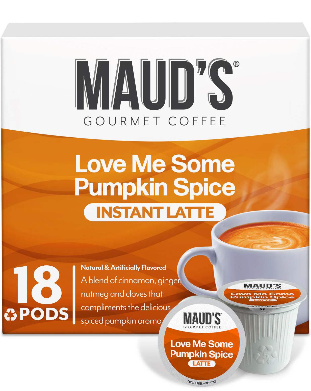 Maud's Pumpkin Spice Latte Coffee Pods - Image 4