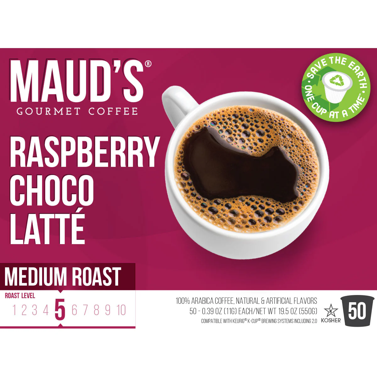 Maud's Raspberry Chocolate Coffee Pods - Image 6