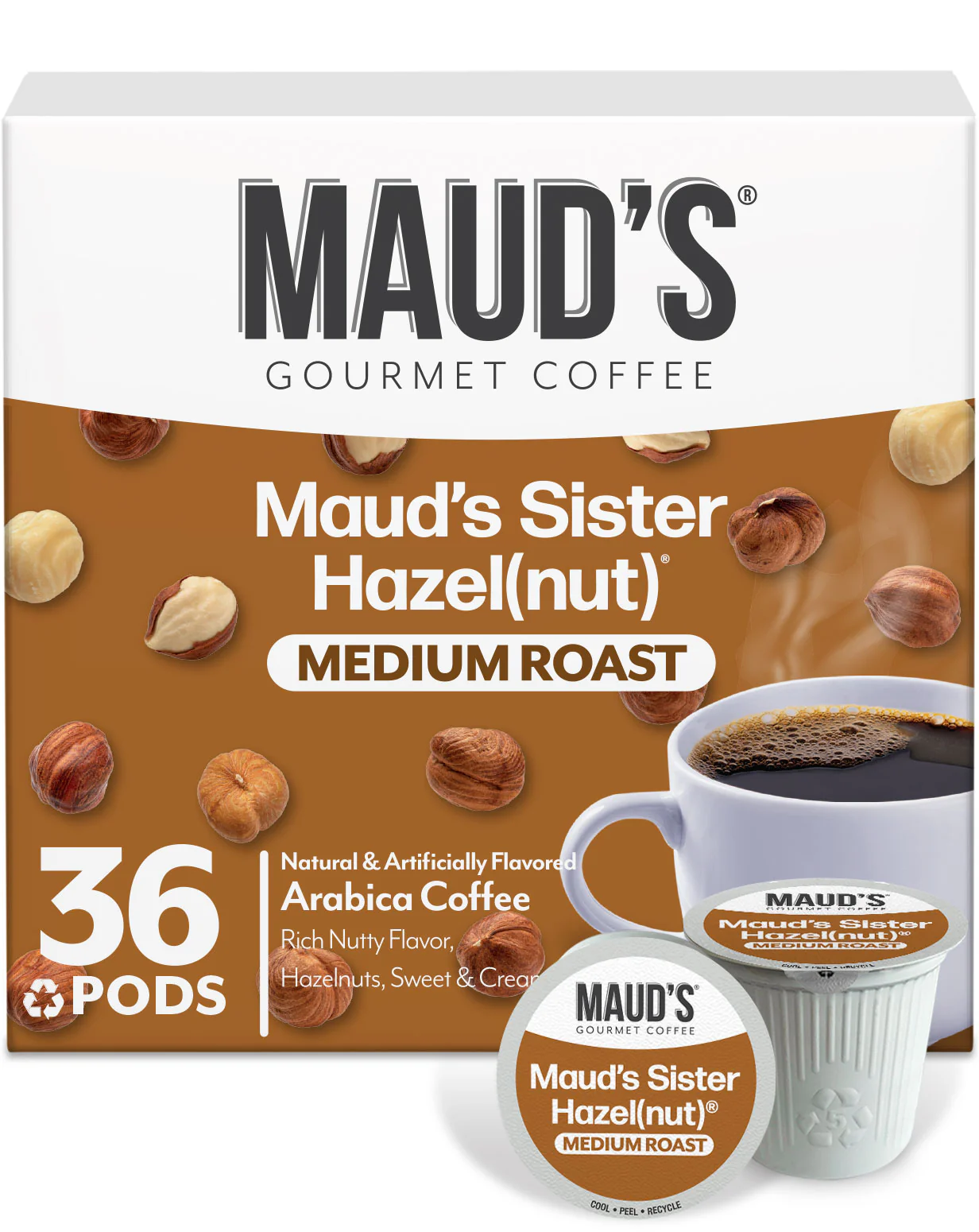 Maud's Sister Hazelnut Coffee Pods - Image 4