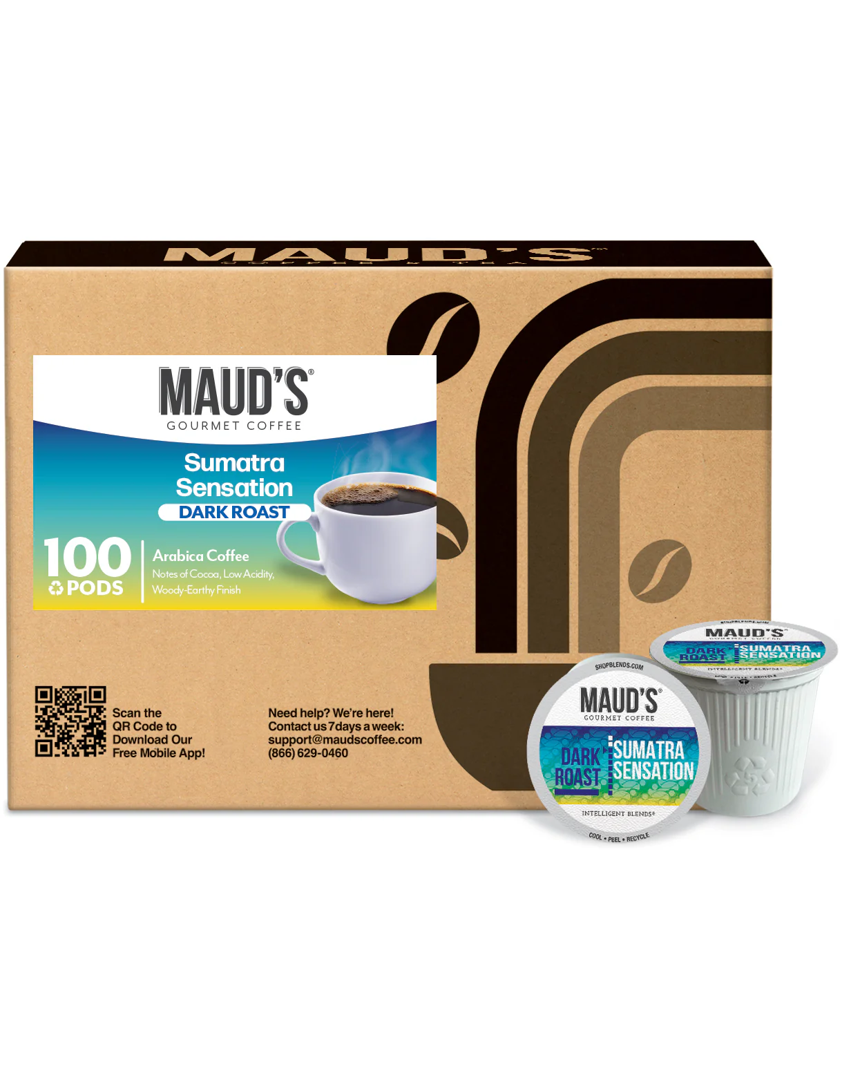 Maud's Sumatra Sensation Coffee Pods - Image 3