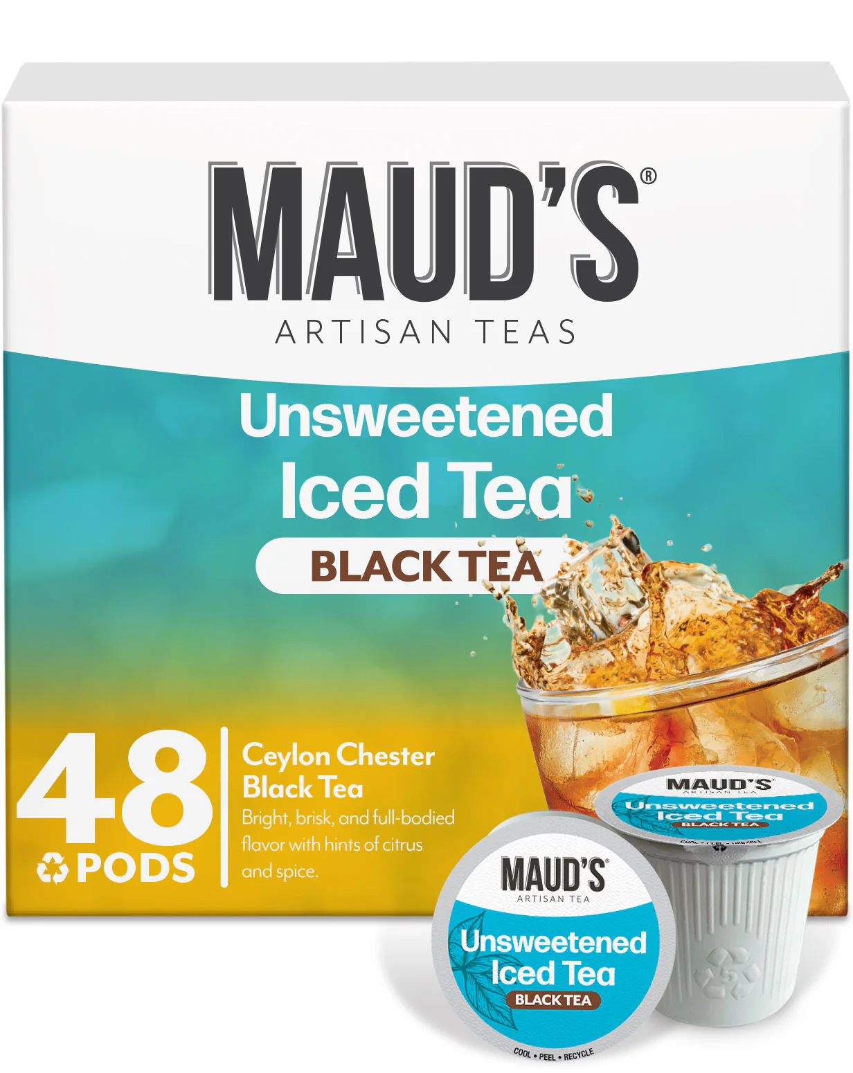 Maud's Unsweetened Black Iced Tea - Image 4