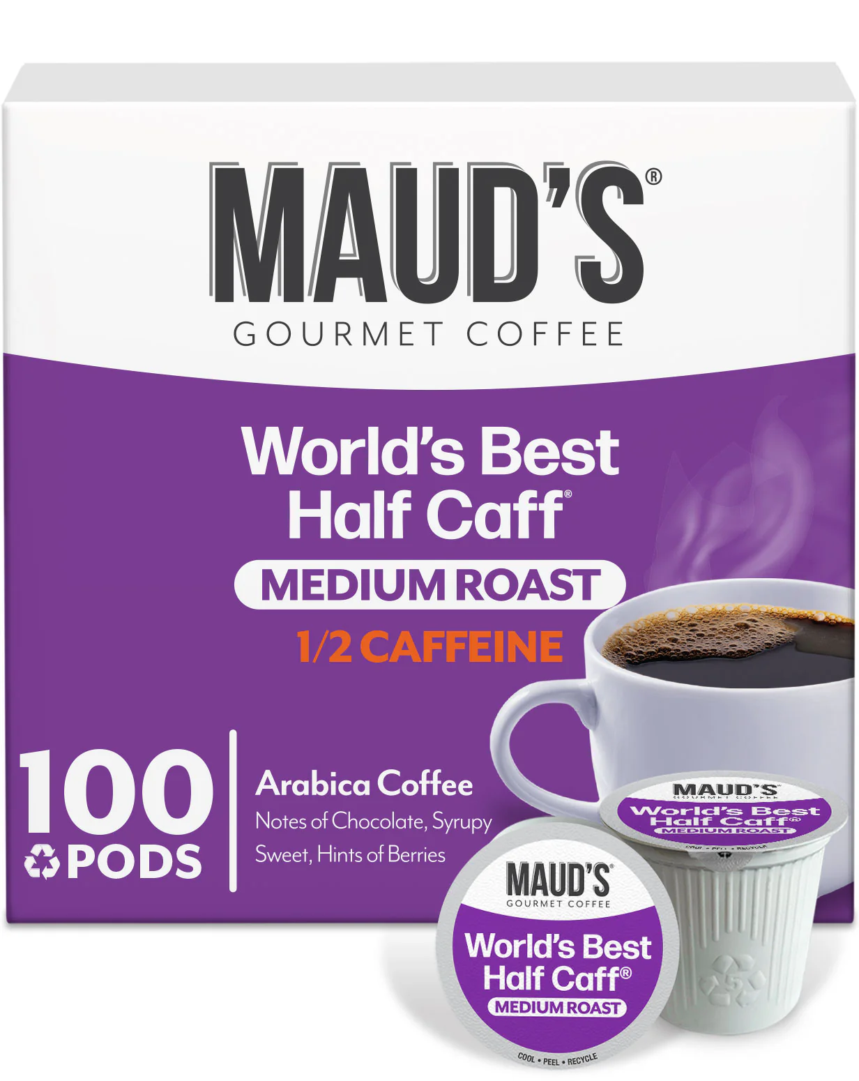 Maud's Half Caff Coffee Pods - Image 3