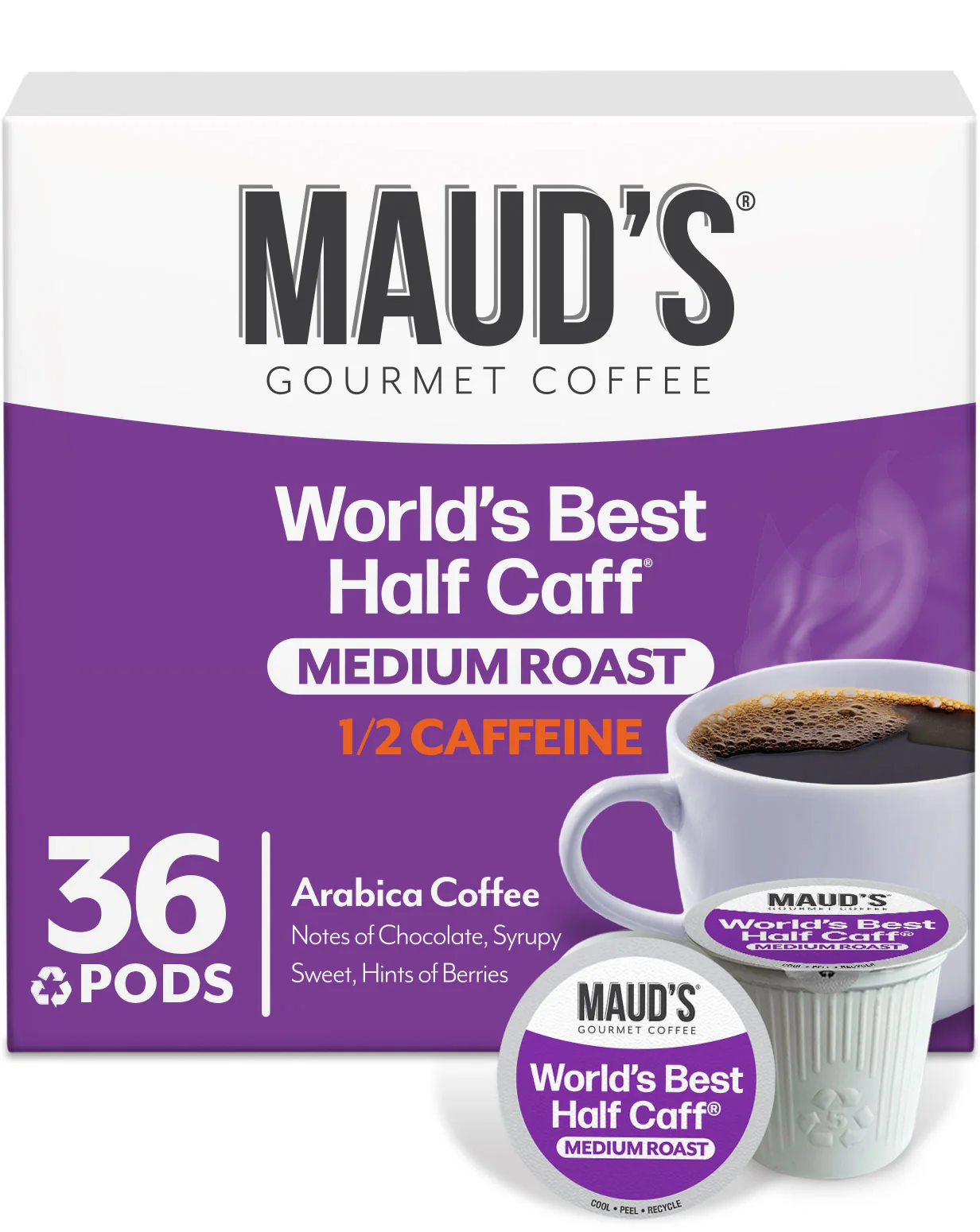 Maud's Half Caff Coffee Pods - Image 4