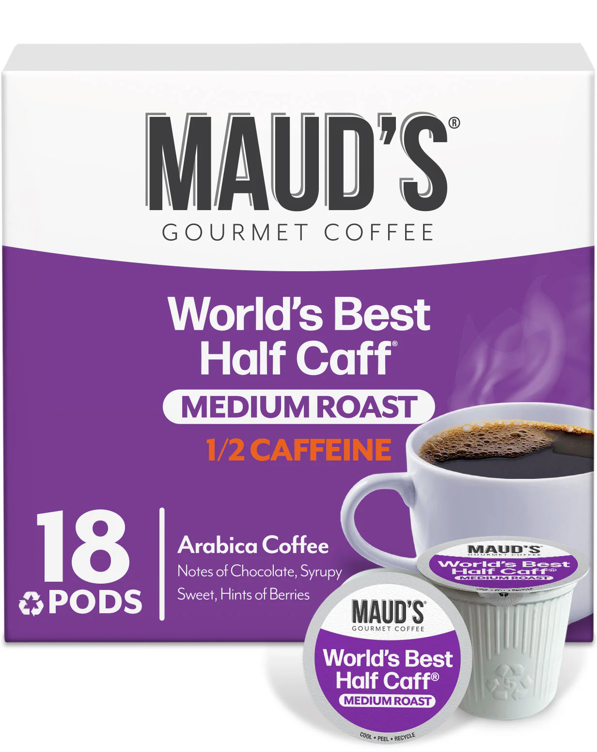 Maud's Half Caff Coffee Pods - Image 5