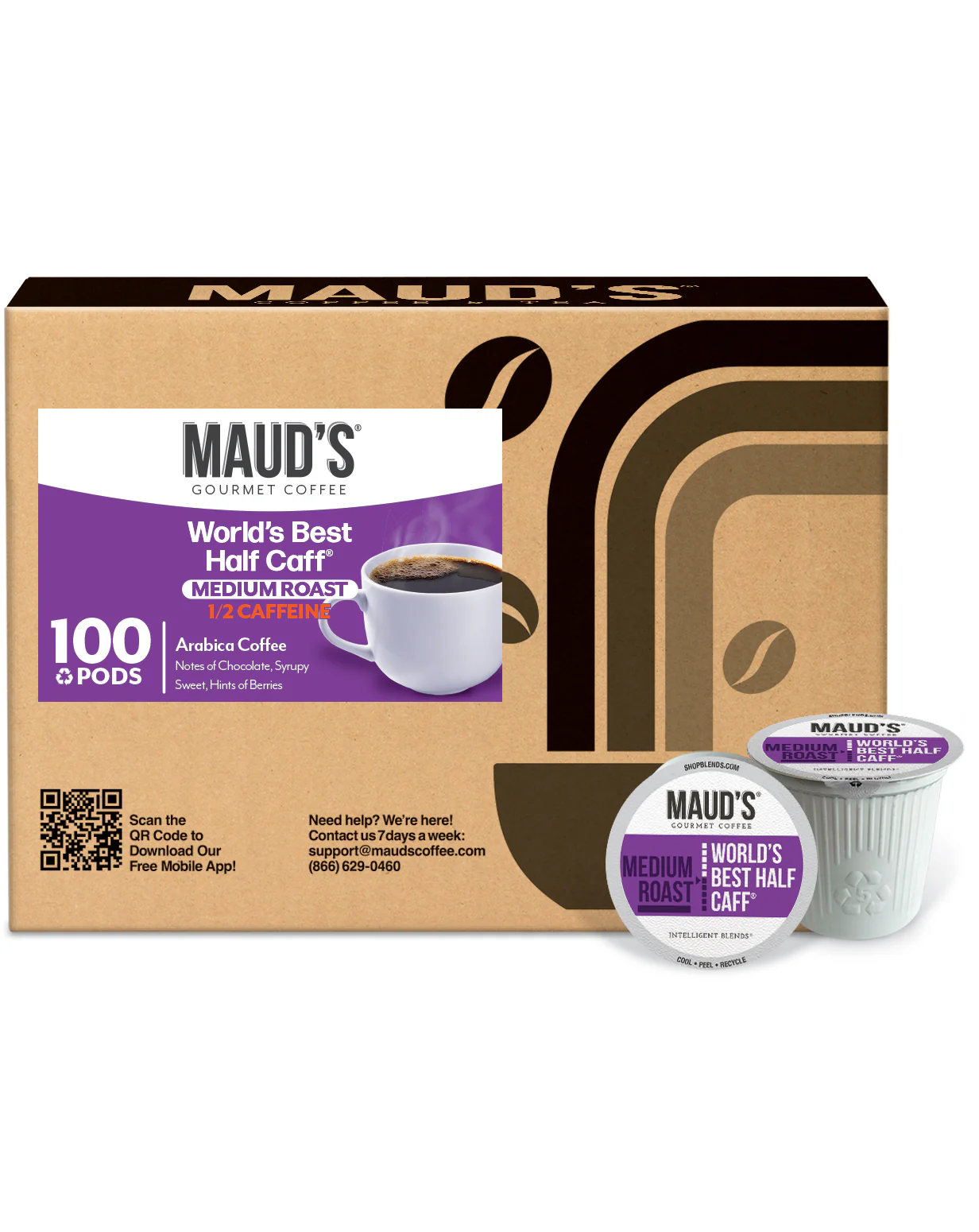 Maud's Half Caff Coffee Pods - Image 6